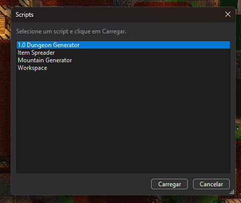 Scripts do RME personalizado